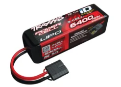 Traxxas Power Cell LiPo 6400mAh 11.1V 3S 25C ID Slash 2WD – Slash 4×4 – TRX2857X