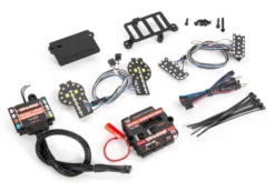 Traxxas Pro Scale LED light set, Ford Bronco (2021), complete with power module (includes headlights, tail lights, & distribution block) (fits TRX9211 body) – TRX9290