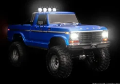 Traxxas Pro Scale LED light set, TRX-4 Ford Bronco (1979) or Ford F-150 (1979), complete with power module (contains headlights, tail lights, side marker lights, & distribution block) (fits #8010 or 9230 series bodies) – TRX8035R