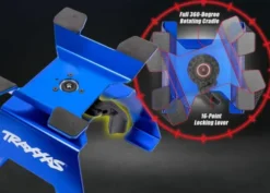 Traxxas RC car/truck stand, blue (assembled) – TRX8796-BLUE