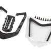 Traxxas Rear window/ rear window retainer/ engine cover/ 2.6x8mm BCS (8) – TRX9321