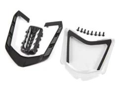Traxxas Rear window/ rear window retainer/ engine cover/ 2.6x8mm BCS (8) – TRX9321