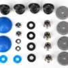 Traxxas Rebuild kit, GTR long/xx-long shocks (x-rings, bladders, pistons, piston nuts, shock rod ends, hollow balls) (renews 2 shocks) – TRX7463