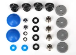 Traxxas Rebuild kit, GTR long/xx-long shocks (x-rings, bladders, pistons, piston nuts, shock rod ends, hollow balls) (renews 2 shocks) – TRX7463