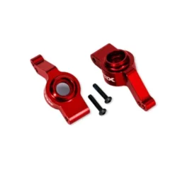 Traxxas Red Aluminum Stub Axle Carriers (L&R) – TRX9065-RED