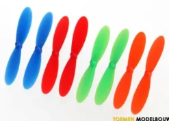 Traxxas Rotor blade set with red & blue & green & orange – TRX6226