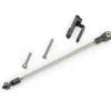 Traxxas Rudder pushrod assembled servo horn 3x22mm BCS / 3x15mm CS (stainless)– TRX10641