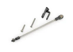 Traxxas Rudder pushrod assembled servo horn 3x22mm BCS / 3x15mm CS (stainless)– TRX10641