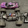 Traxxas Rustler 4×4 brushed electro truggy RTR (heeft wat aandacht nodig / leuk voor de hobbyist / geen garantie)!