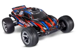 Traxxas Rustler 2WD BL-2S HD brushless electro truggy RTR Rood