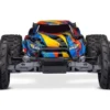 Traxxas Rustler 2WD HD VX3 3S Brushless truggy truck RTR TSM 2.4Ghz 100 km/h zonder accu en lader – Geel