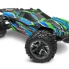 Traxxas Rustler 4X4 VXL HD Truggy Truck RTR TSM 2.4Ghz Groen (Versie 2024) – zonder batterij en lader