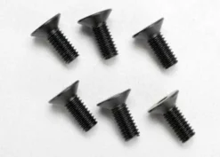 Traxxas Screws, 4x10mm countersunk machine (hex drive) (6) – TRX2535