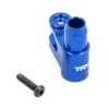 Traxxas Servo horn, steering, 6061-T6 aluminum (blue-anodized) – TRX7747-BLUE