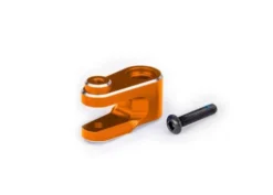 Traxxas Servo horn, steering, 6061-T6 aluminum (orange-anodized)/ 3x15mm BCS (with threadlock) (1) – TRX10247-ORNG