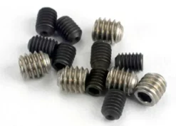 Traxxas Set (grub) screws, 3x4mm (8)/ 4x4mm (stainless) (4) – TRX1548