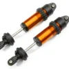 Traxxas Shocks, GT-Maxx, aluminum (orange-anodized) (fully assembled w/o springs) (2) – TRX8961T