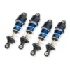 Traxxas Shocks, GTR long, blue-anodized, PTFE-coated bodies with TiN shafts (assembled with springs) (4) – TRX10765-BLUE
