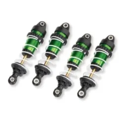 Traxxas Shocks, GTR long, green-anodized, PTFE-coated bodies with TiN shafts (assembled with springs) (4) – TRX10765-GRN