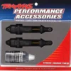Traxxas Shocks, GTR long hard-anodized, PTFE-coated bodies with TiN shafts (assembled) (2) (without springs) – TRX7461X