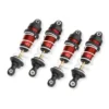 Traxxas Shocks, GTR long, red-anodized, PTFE-coated bodies with TiN shafts (assembled with springs) (4) – TRX10765-RED