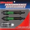 Traxxas Shocks, GTR xx-long green-anodized, PTFE-coated bodies with TiN shafts (fully assembled, without springs) (2) – TRX7462G