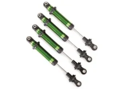Traxxas Shocks, GTS, aluminum (green-anodized) (assembled without springs) (4) (for use with #8140 TRX-4 Long Arm Lift Kit) – TRX8160-GRN
