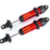 Traxxas Shocks, GTX, medium (aluminum, red-anodized) (fully assembled w/o springs) (2) – TRX7861R
