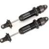 Traxxas Shocks, GTX, medium (aluminum, black-anodized) (fully assembled w/o springs) (2) – TRX7861A