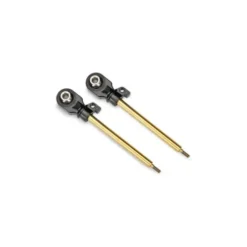 TRAXXAS Shock shafts, GT-Maxx®, 72mm (assembled with rod ends & hollow balls) (TiN-coated) (2) – TRX10963T