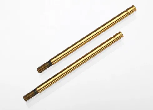 Traxxas Shock shafts hardened steel – titanium nitride coated – TRX1664T