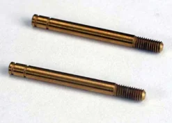 Traxxas Shock shafts, hardened steel, titanium nitride coated (32mm) (2) – TRX4262T