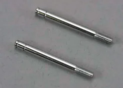 Traxxas Shock shafts, steel, chrome finish (32mm) (2) – TRX4262