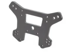 Traxxas Shock tower, front, 6061-T6 aluminum (gray-anodized) – TRX9539A