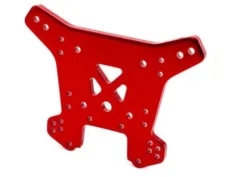 Traxxas Shock tower, rear, 6061-T6 aluminum (red-anodized) – TRX9538R