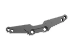 Traxxas Shock tower rear 6061-T6 aluminum (gray-anodized)/ 3x15mm BCS (with threadlock) -TRX10539-GRAY