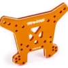 Traxxas Shock tower, rear, 7075-T6 aluminum (orange-anodized) (fits Sledge) – TRX9638T