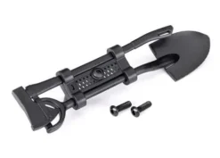 Traxxas Shovel/ axe (black)/ accessory mount/ mounting hardware – TRX8122-BLK