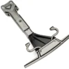 Traxxas Skidplate, front (plastic) (satin black chrome-plated) – TRX8537X