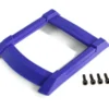 Traxxas Skid plate, roof (body) (blue)/ 3x12mm CS (4) – TRX8917X