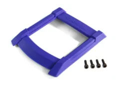 Traxxas Skid plate, roof (body) (blue)/ 3x12mm CS (4) – TRX8917X