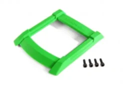 Traxxas Skid plate, roof (body) (green)/ 3x12mm CS (4) – TRX8917G
