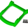 Traxxas Skid plate, roof (body) (green)/ 3×12 CS (4) – TRX6728G