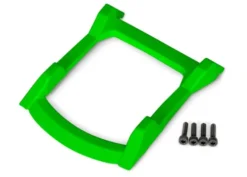Traxxas Skid plate, roof (body) (green)/ 3×12 CS (4) – TRX6728G