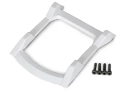 Traxxas Skid plate, roof (body) (white)/ 3×12 CS (4) – TRX6728A