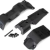 Traxxas Skid plate set, front/ skid plate, rear – TRX8637