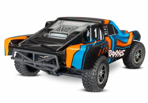 Traxxas Slash 4×4 Ultimate Brushless Shourt Course Truck RTR TSM 2.4Ghz (Clipless Body Versie 2024) – Oranje