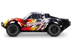 Traxxas Slash 2WD HD VX3 3S Brushless short course truck RTR TSM 2.4Ghz 100 km/h zonder accu en lader – Rood