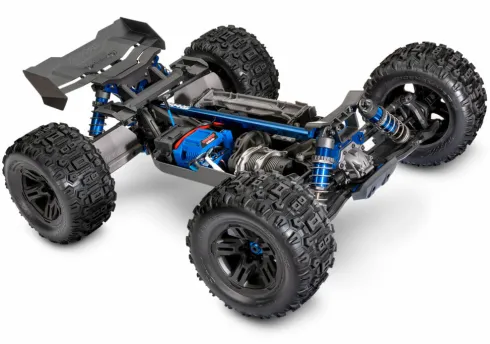 Traxxas Sledge Belted 1/8 4WD Brushless Monster Truck RTR TSM 2.4Ghz (Versie 2024) Rood – zonder batterij en lader