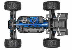 Traxxas Sledge Belted 1/8 4WD Brushless Monster Truck RTR TSM 2.4Ghz (Versie 2024) Rood – zonder batterij en lader